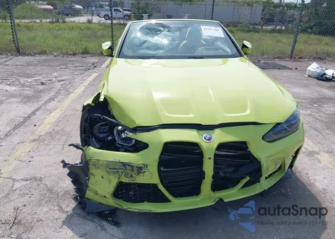 2022 BMW M4 Competition xDrive from USA, damaged, VIN WBS33BA09NCK69031